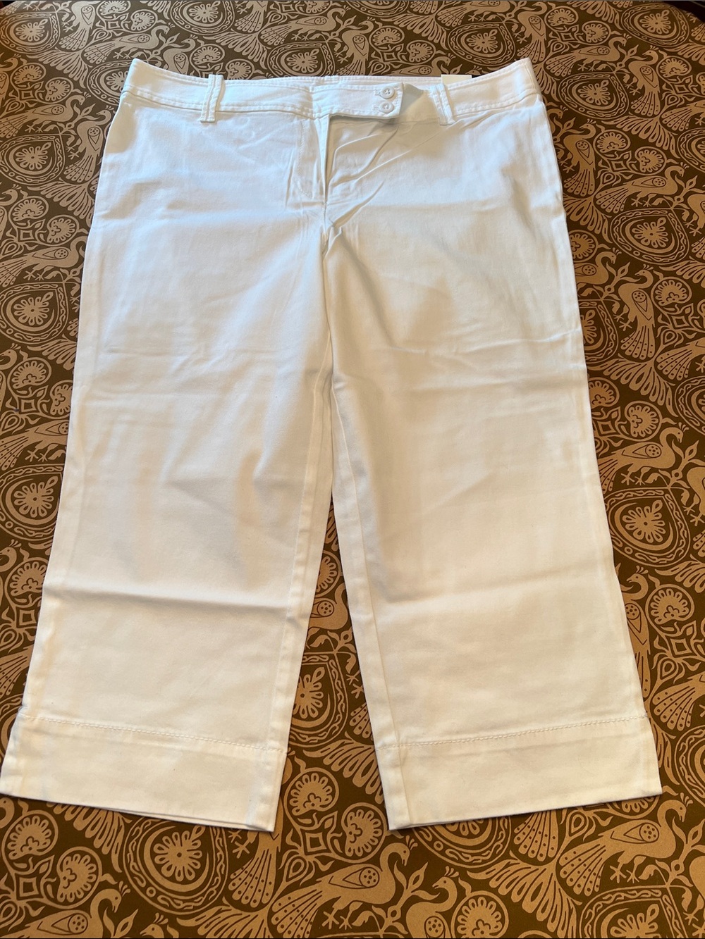 LOFT White Women's Capri Pants